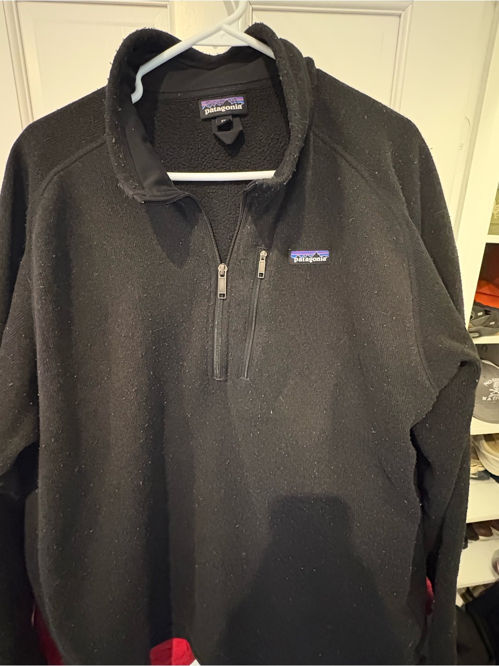 Mens Patagonia fleece 1/4 zip size XXL
